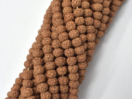 Rudraksha Beads, 4.5x5.5mm Rondelle Beads-RainbowBeads