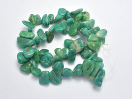 Amazonite, (8-12)x(10-16)mm Free Form Beads-RainbowBeads