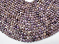 Genuine Charoite, 6mm Round Beads-RainbowBeads