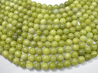 Jade Beads, 10mm Round Beads-RainbowBeads