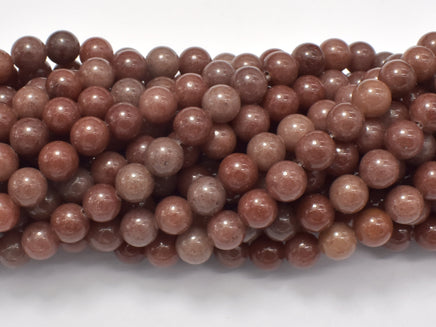 Purple Aventurine Beads, 8mm Round Beads-RainbowBeads