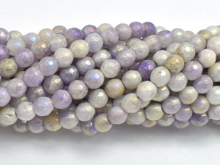 Mystic Coated Lavender Amethyst, 6mm, Faceted-RainbowBeads