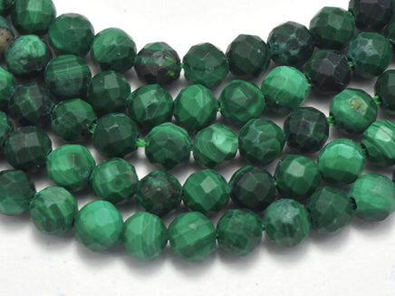 Natural Malachite Beads, 3mm Micro Faceted-RainbowBeads