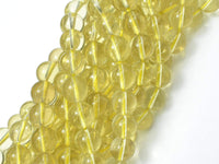 Lemon Quartz Beads, 10mm Round Beads-RainbowBeads