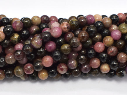 Tourmaline Beads, 6mm Round Beads-RainbowBeads