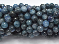 Kyanite, 8mm Round Beads, 15.5 Inch-RainbowBeads