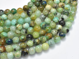 Natural Chrysocolla , 8mm Round Beads, 15 Inch-RainbowBeads