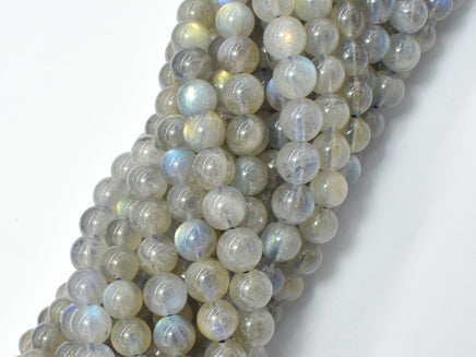 Labradorite Beads, 6mm (6.7mm) Round-RainbowBeads