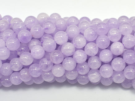 Lavender Amethyst, Lavender Jade, 8mm (8.3mm) Round-RainbowBeads