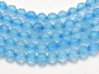 Blue Topaz Beads, 2.6mm Micro Faceted Round-RainbowBeads
