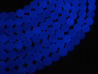 Glow in The Dark Beads-Blue, Luminous Stone, 6mm-RainbowBeads
