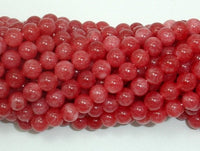 Malaysia Jade Beads, 6mm (6.5mm) Round Beads-RainbowBeads