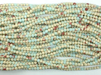 Matte Impression Jasper, 4mm Round Beads-RainbowBeads