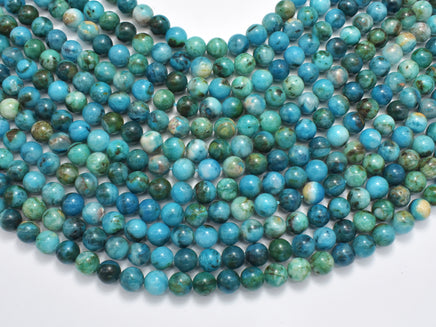 Hemimorphite Beads, 8mm Round Beads-RainbowBeads