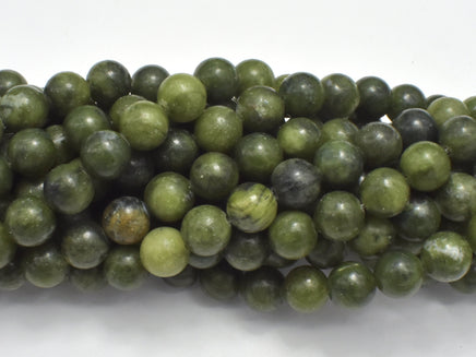 Jade Beads, 8mm (8.5mm) Round-RainbowBeads