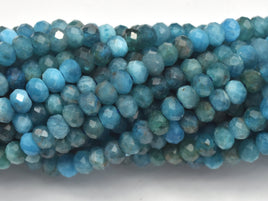 Apatite Beads, 2.8x3.8mm Micro Faceted Rondelle-RainbowBeads