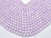 Jade Beads, Lavender, 8mm Faceted Round-RainbowBeads