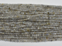 Labradorite Beads, 3mm Micro Faceted Round-RainbowBeads