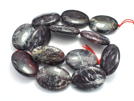 Brecciated Jasper, 22x30mm Oval Beads-RainbowBeads