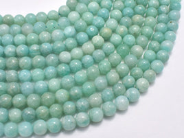 Russian Amazonite Beads, 6mm (6.5mm) Round-RainbowBeads