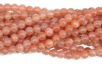 Sunstone Beads, 6mm Round Beads-RainbowBeads