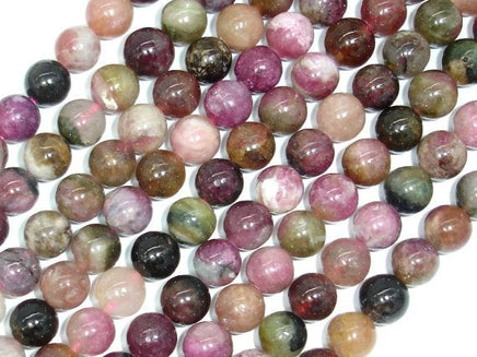 Tourmaline Beads, 8mm Round Beads-RainbowBeads