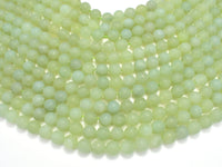 Matte New Jade Beads, 8mm (8.7mm) Round-RainbowBeads