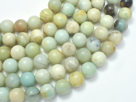 Amazonite Beads, 12mm (12.5mm) Round-RainbowBeads