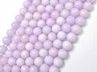 Jade Beads, Lavender, 8mm Faceted Round-RainbowBeads