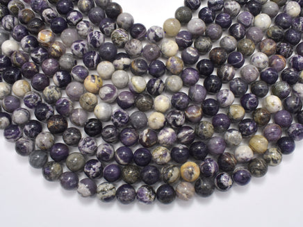 Sugilite Beads, 10mm Round Beads, 15 Inch-RainbowBeads