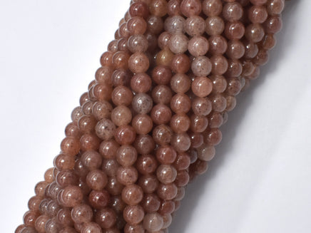 Purple Aventurine Beads, 4mm Round Beads-RainbowBeads