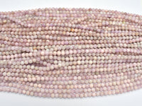 Kunzite Beads, 5mm (5.3mm) Round-RainbowBeads