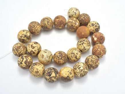 Tibetan Dzi Agate, 16mm Round Beads-RainbowBeads