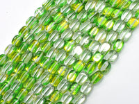 Mystic Aura Quartz - Green, Yellow, 6x9mm, Nugget, 14.5 Inch-RainbowBeads