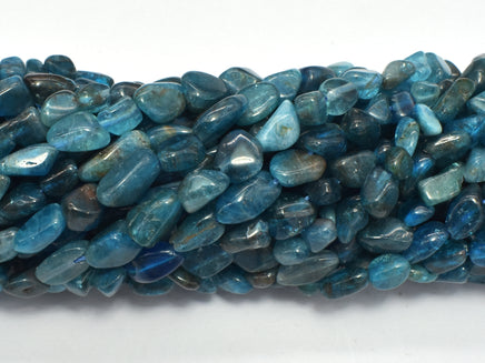 Apatite, 5x7mm Nugget Beads-RainbowBeads
