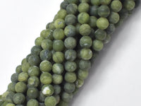 Matte Jade Beads, 6mm (6.6mm) Round-RainbowBeads
