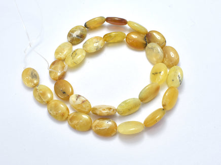 Yellow Opal, 10x14mm Oval Beads-RainbowBeads