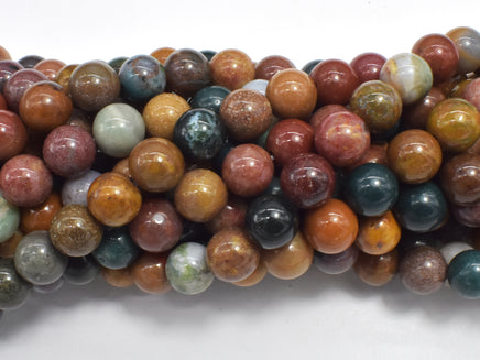 Ocean Jasper, 8mm Round beads-RainbowBeads