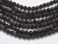 Rainbow Obsidian Beads, 3mm (3.3mm) Micro Faceted Round-RainbowBeads