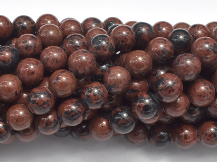 Mahogany Obsidian Beads, Round, 8mm-RainbowBeads