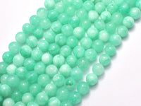 Jade-Green 8mm Round-RainbowBeads