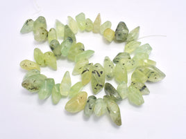 Prehnite, Approx. (9-15)x(14-25)mm Faceted Nugget Beads-RainbowBeads