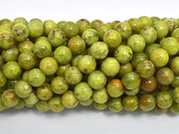 Green Opal 8mm Round Beads, 15.5 Inch-RainbowBeads