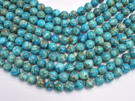 South African Turquoise 10mm Round-RainbowBeads