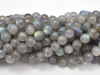 Labradorite, 8mm (8.5mm) Round-RainbowBeads