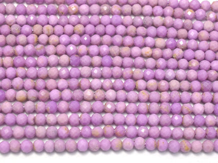 Phosphosiderite Beads, 3mm Faceted Micro Round-RainbowBeads