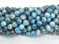 Apatite Beads, 8mm Round Beads-RainbowBeads