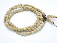 Matte Silkwood Beads, 6mm Round Beads-RainbowBeads