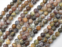 Pietersite Beads, 6mm (5.8mm) Round Beads-RainbowBeads