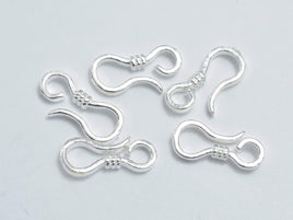 8pcs 925 Sterling Silver Clasp-S Hook, S Hook Clasp-RainbowBeads